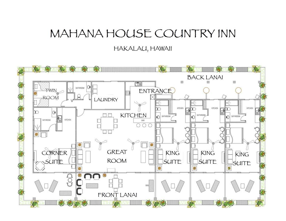 Mahana House Country Inn North Hilo Exterior photo